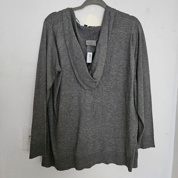 NWT Cyrus V-Neck Pullover Sweater | 1X - Picture 4 of 4